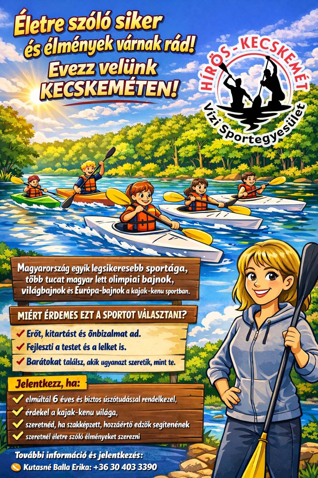 kajak-kenu edzés Kajak-kenu edzés Kecskeméten